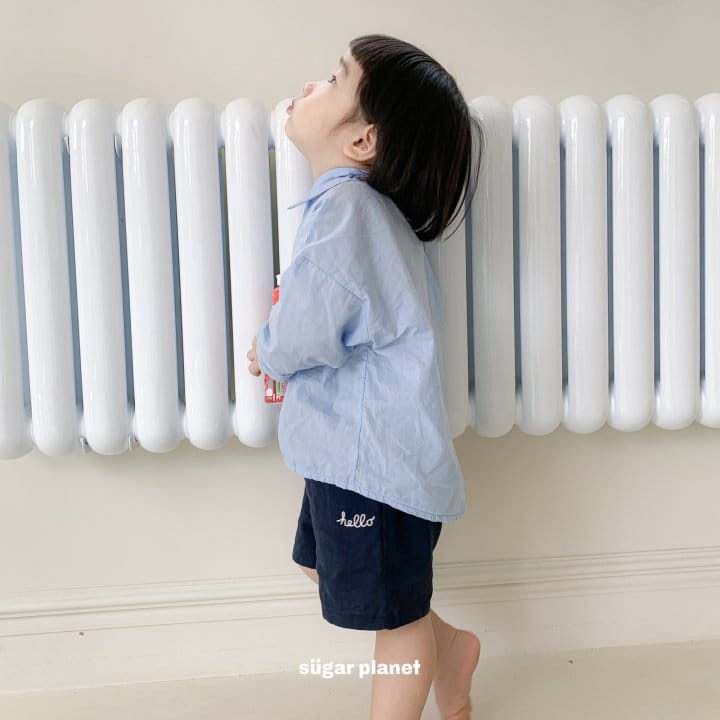 Sugar Planet - Korean Children Fashion - #designkidswear - Hello L Shorts - 5