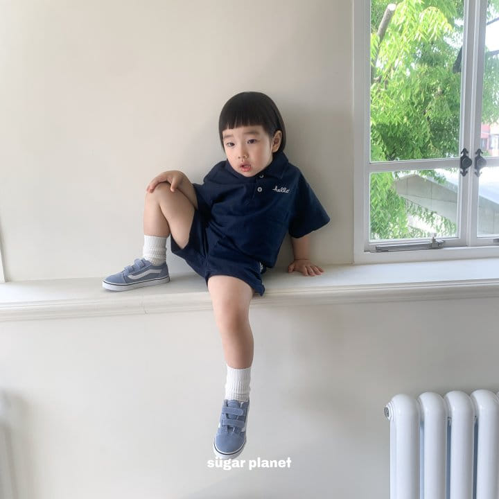 Sugar Planet - Korean Children Fashion - #discoveringself - Hello L Shirt - 5