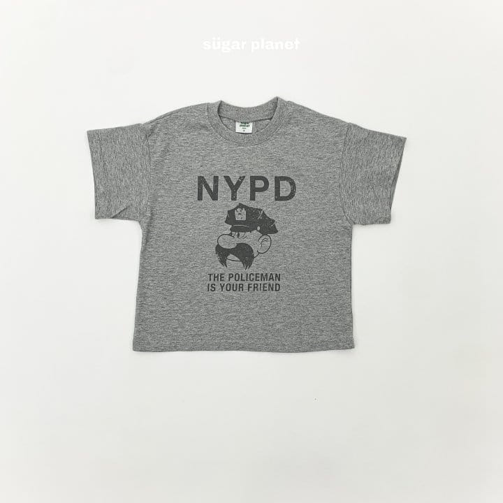 Sugar Planet - Korean Children Fashion - #discoveringself - Police Man Tee - 9