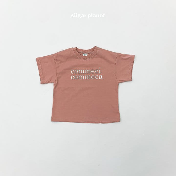Sugar Planet - Korean Children Fashion - #fashionkids - Ccom Ccom Short Sleeve Tee - 9