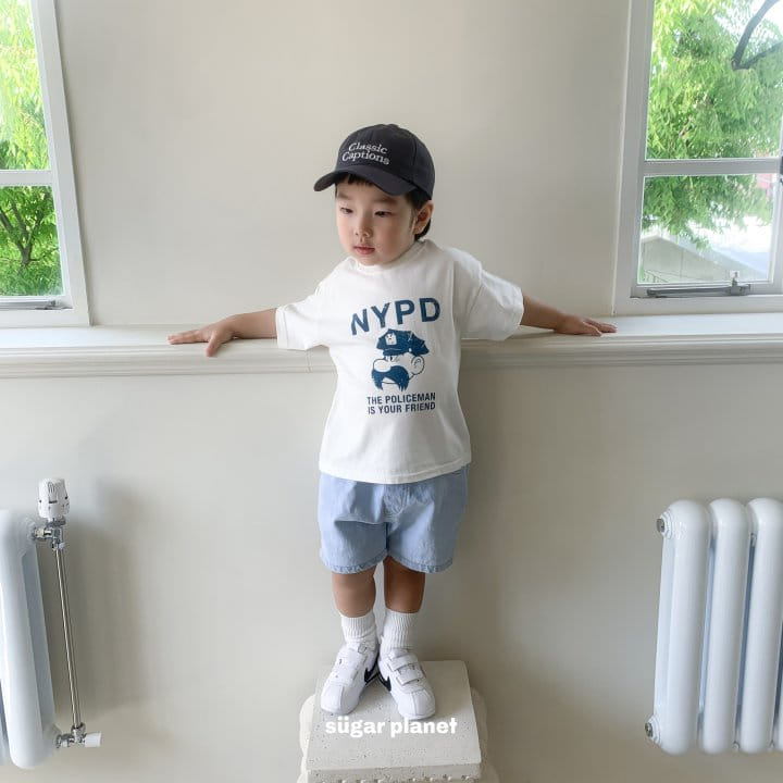 Sugar Planet - Korean Children Fashion - #minifashionista - Police Man Tee