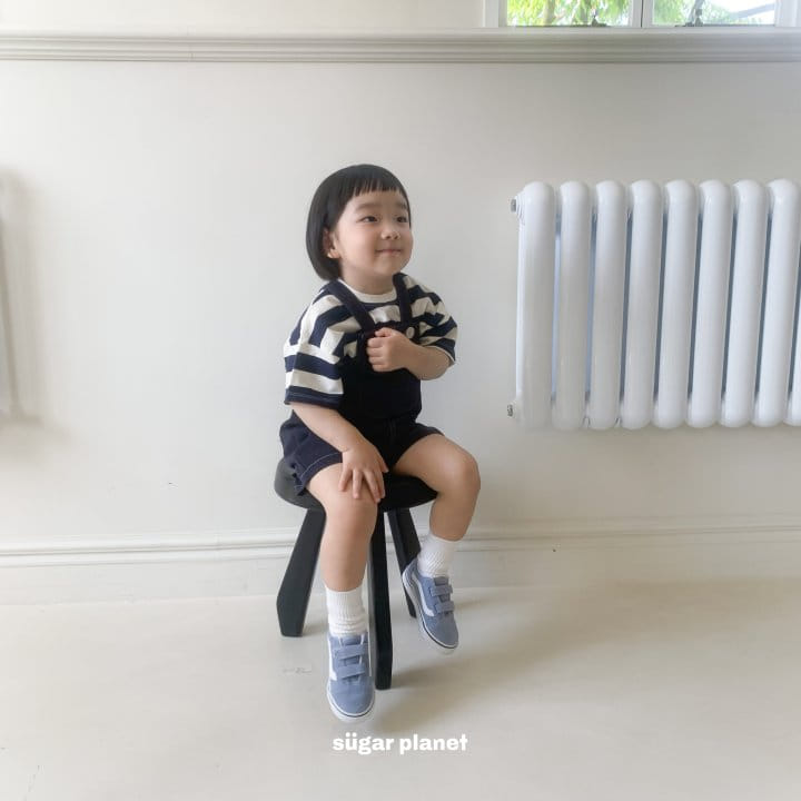 Sugar Planet - Korean Children Fashion - #todddlerfashion - Sugar Dungarees - 2