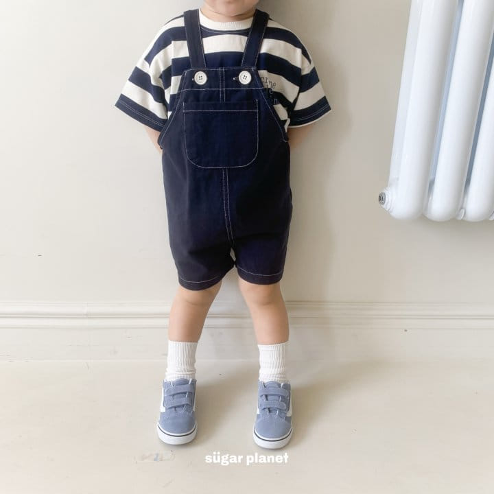 Sugar Planet - Korean Children Fashion - #toddlerclothing - Sugar Dungarees - 3