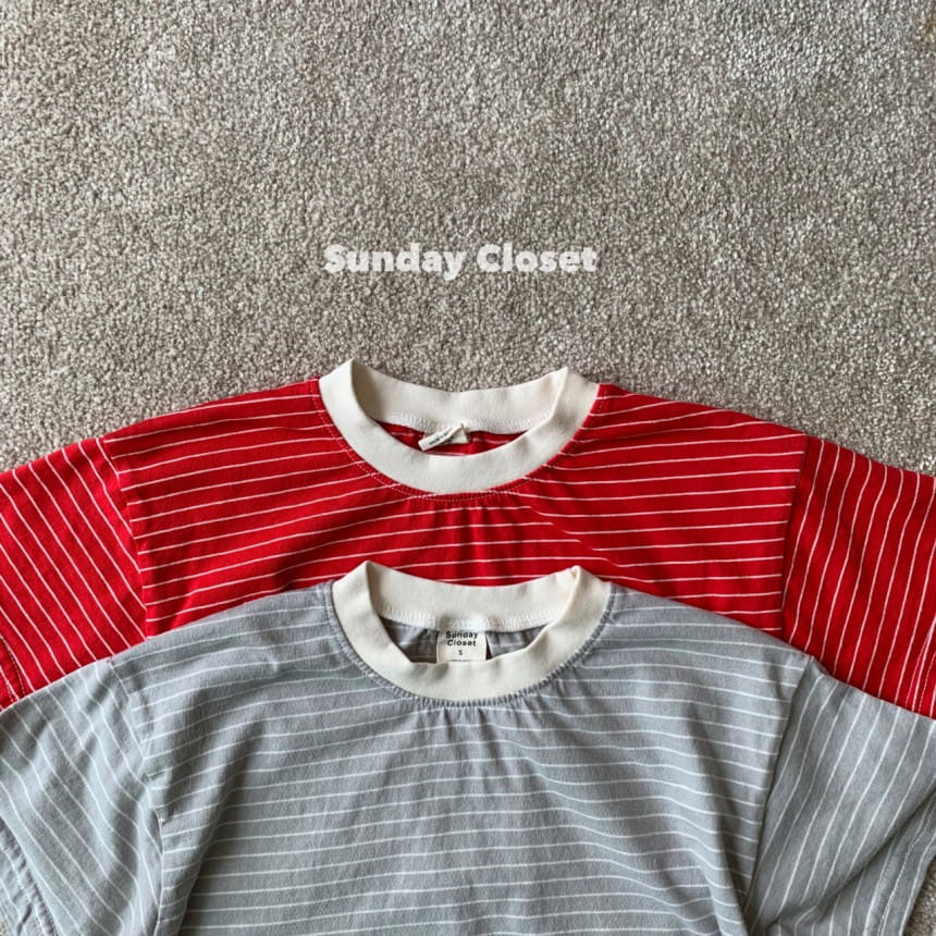 Sunday Closet - Korean Children Fashion - #kidzfashiontrend - Candy ST Short Sleeve Tee - 4
