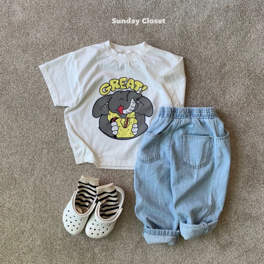 Sunday Closet - Korean Children Fashion - #Kfashion4kids - Plan Denim - 3