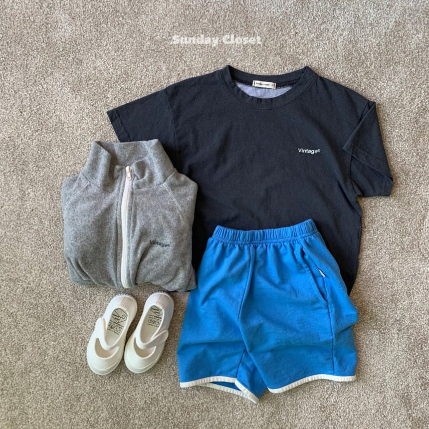 Sunday Closet - Korean Children Fashion - #Kfashion4kids - Vintage Short Sleeve Tee - 2