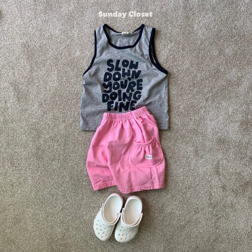 Sunday Closet - Korean Children Fashion - #childrensboutique - Ground Pocket Shorts - 3