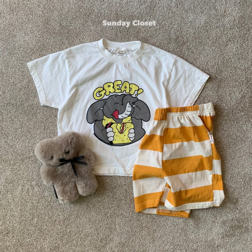Sunday Closet - Korean Children Fashion - #designkidswear - Peanut ST Shorts - 10