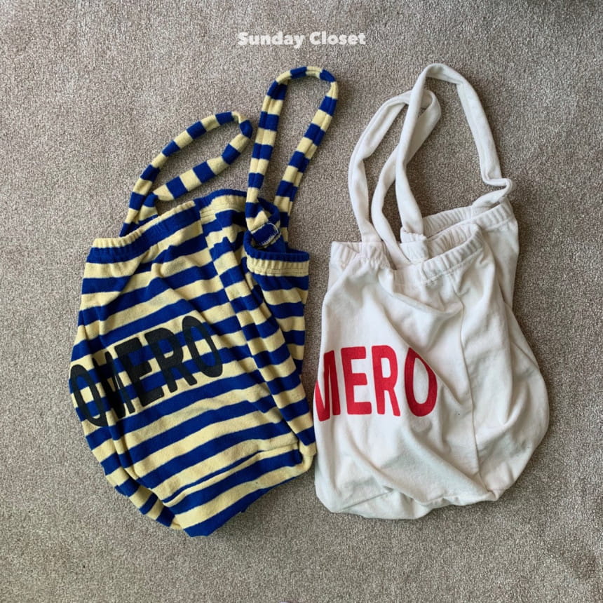 Sunday Closet - Korean Children Fashion - #fashionkids - Bomero Terry Bag - 9