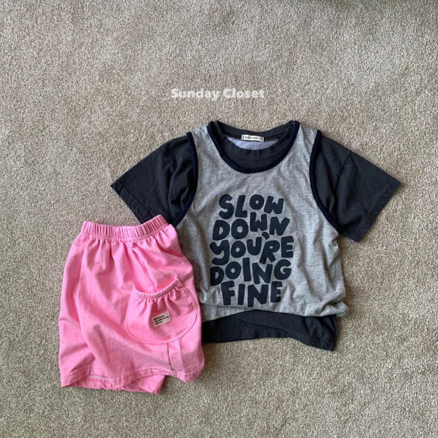 Sunday Closet - Korean Children Fashion - #fashionkids - Ground Pocket Shorts - 6
