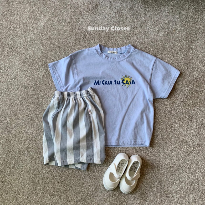 Sunday Closet - Korean Children Fashion - #kidsshorts - MICASA Short Sleeve Tee - 9