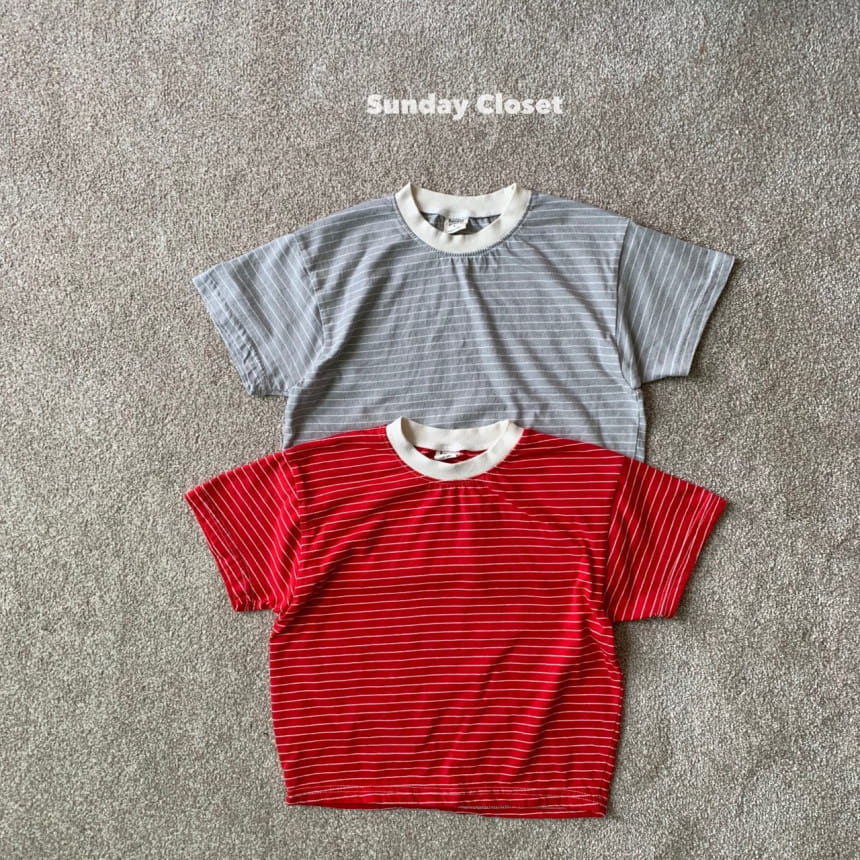 Sunday Closet - Korean Children Fashion - #kidsshorts - Candy ST Short Sleeve Tee