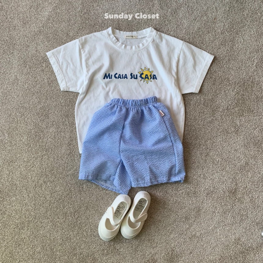 Sunday Closet - Korean Children Fashion - #kidsstore - Jijimi Check Shorts - 3
