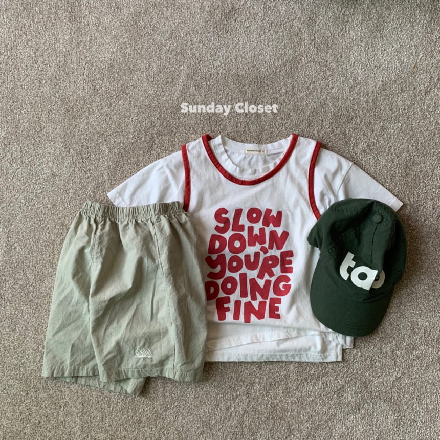 Sunday Closet - Korean Children Fashion - #kidsstore - Triangle Shorts - 11