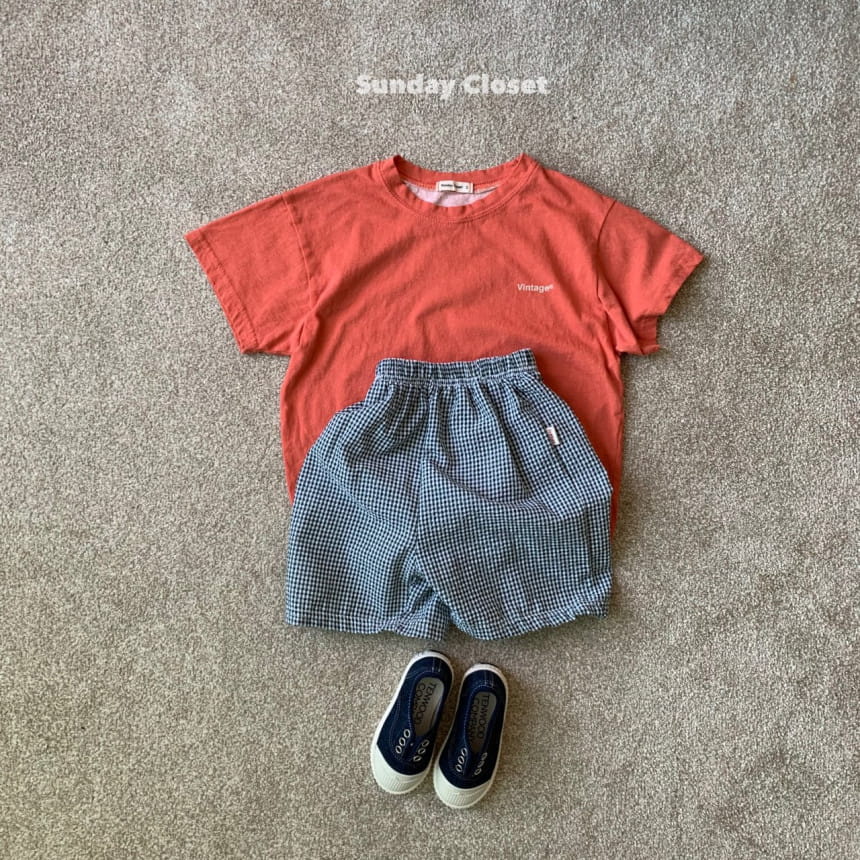 Sunday Closet - Korean Children Fashion - #kidsstore - Jijimi Check Shorts - 4
