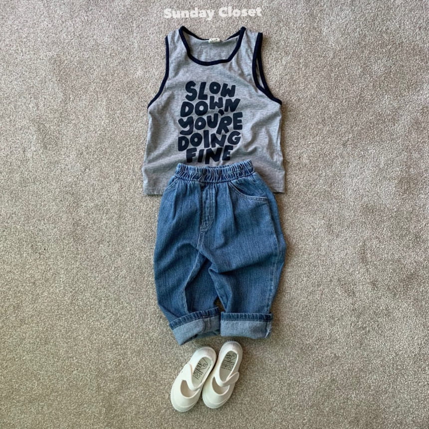 Sunday Closet - Korean Children Fashion - #kidzfashiontrend - Plan Denim - 2