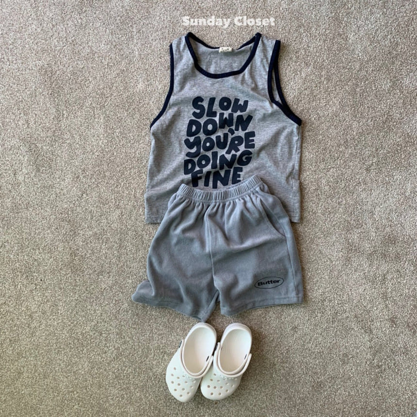 Sunday Closet - Korean Children Fashion - #littlefashionista - Butter Terry Shorts - 7