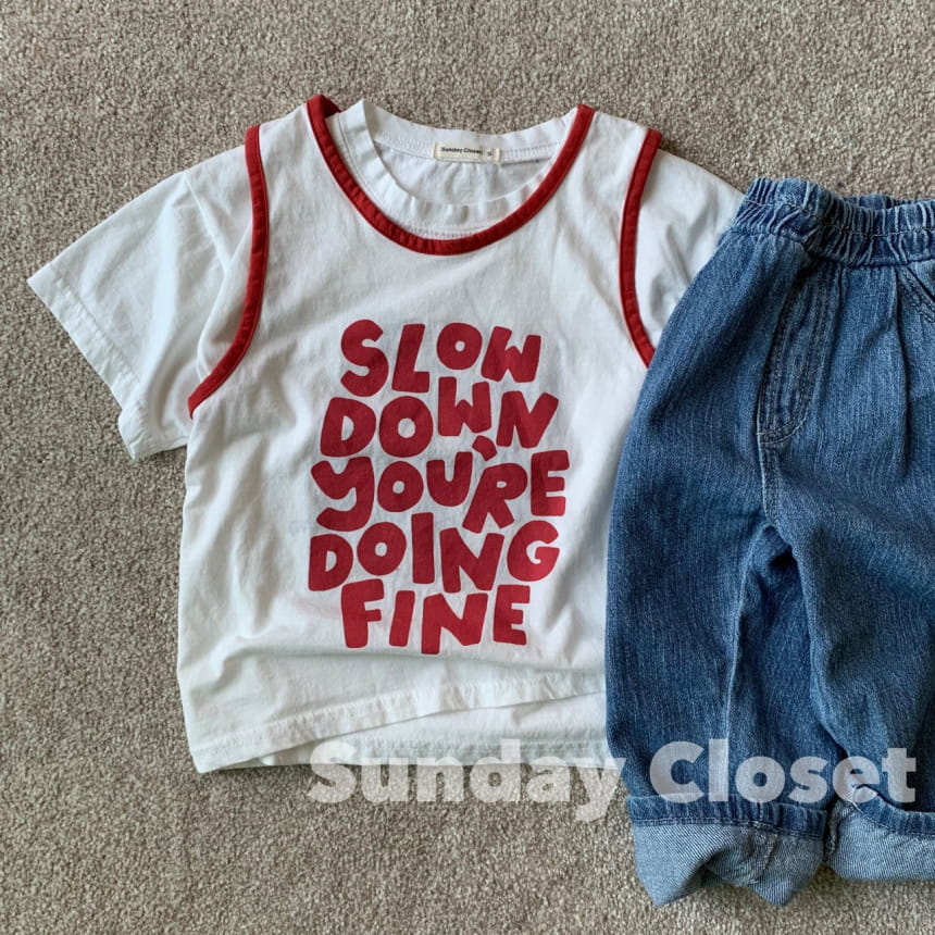 Sunday Closet - Korean Children Fashion - #Kfashion4kids - Plan Denim - 4