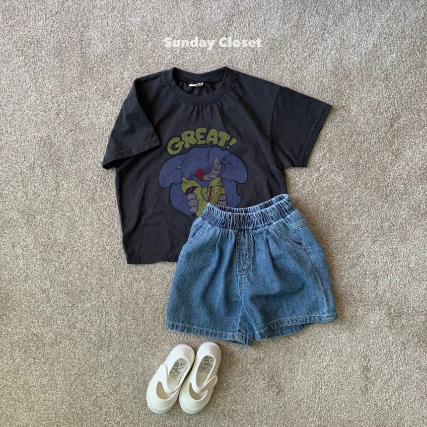 Sunday Closet - Korean Children Fashion - #magicofchildhood - Mayol Denim Shorts - 9