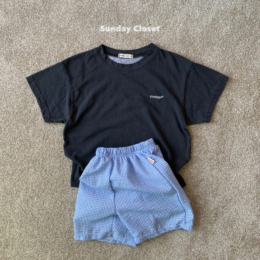 Sunday Closet - Korean Children Fashion - #magicofchildhood - Jijimi Check Shorts - 7