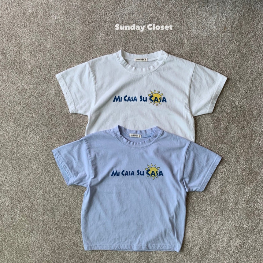Sunday Closet - Korean Children Fashion - #minifashionista - MICASA Short Sleeve Tee