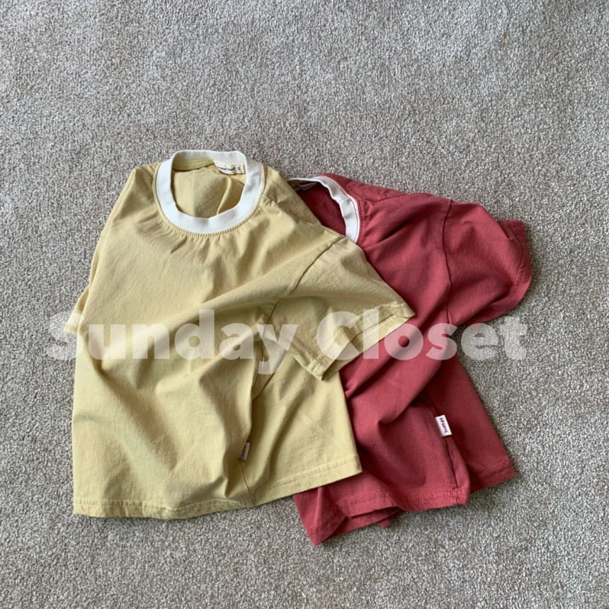 Sunday Closet - Korean Children Fashion - #prettylittlegirls - Cloud Color Short Sleeve Tee