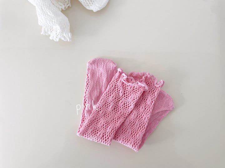 Teamand - Korean Children Fashion - #littlefashionista - Knit Lace Socks - 4