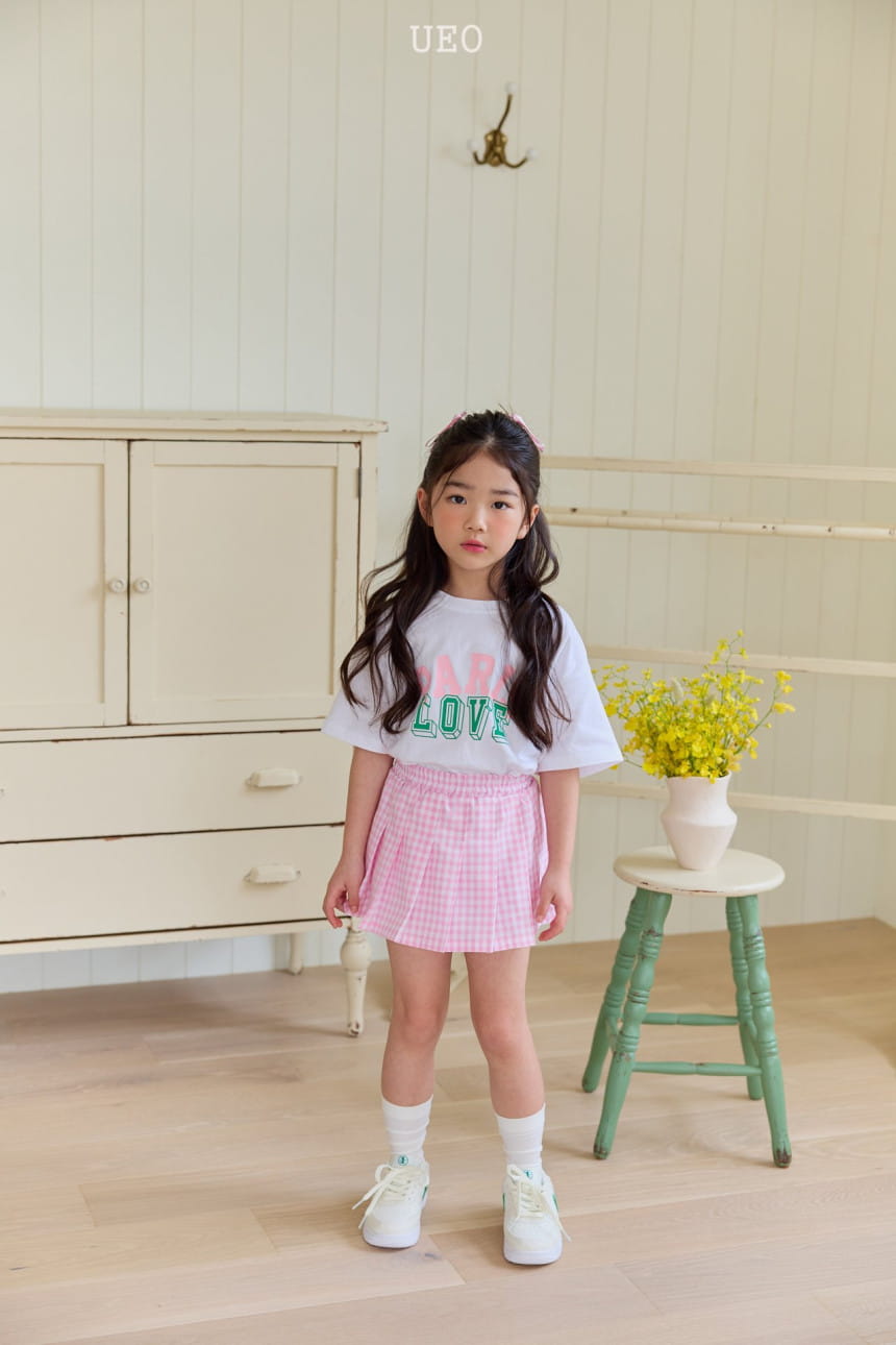 U Eo - Korean Children Fashion - #designkidswear - Paris Love Box Tee - 11