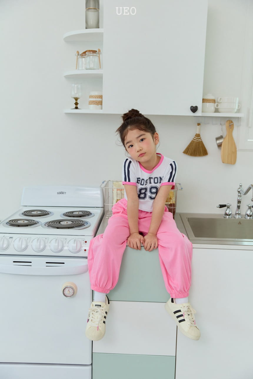 U Eo - Korean Children Fashion - #kidzfashiontrend - Boston Crop Tee - 5
