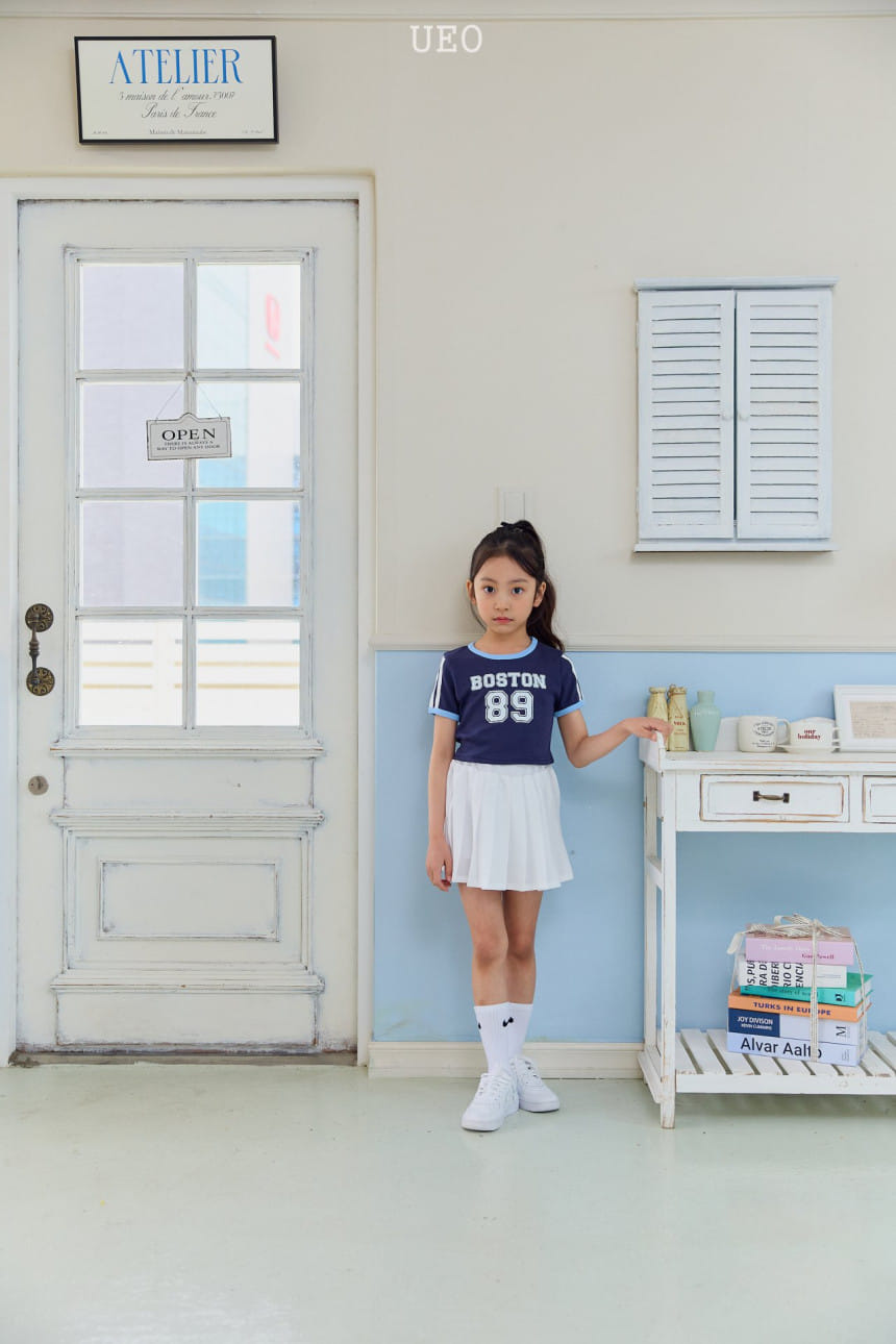U Eo - Korean Children Fashion - #todddlerfashion - Boston Crop Tee - 11