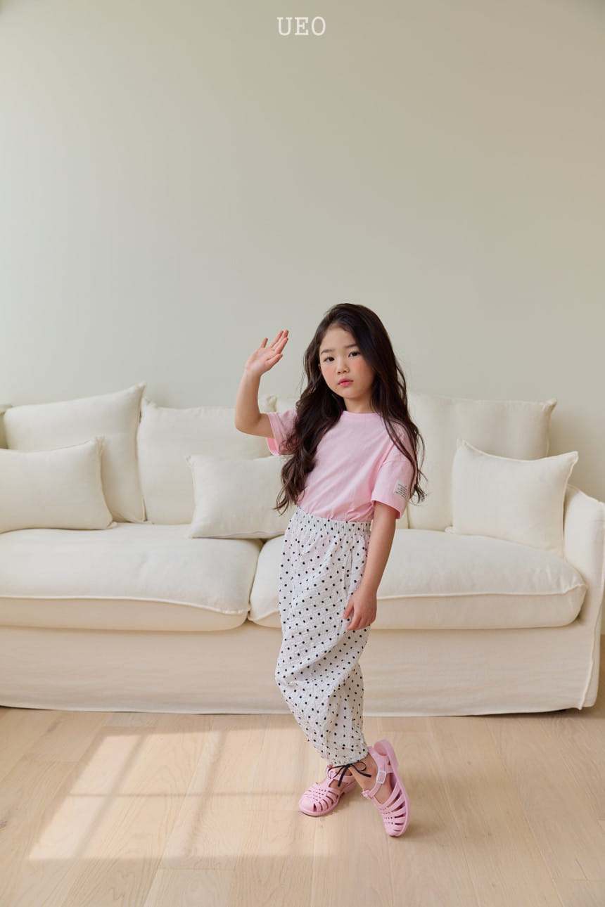 U Eo - Korean Children Fashion - #toddlerclothing - Label Tee - 7