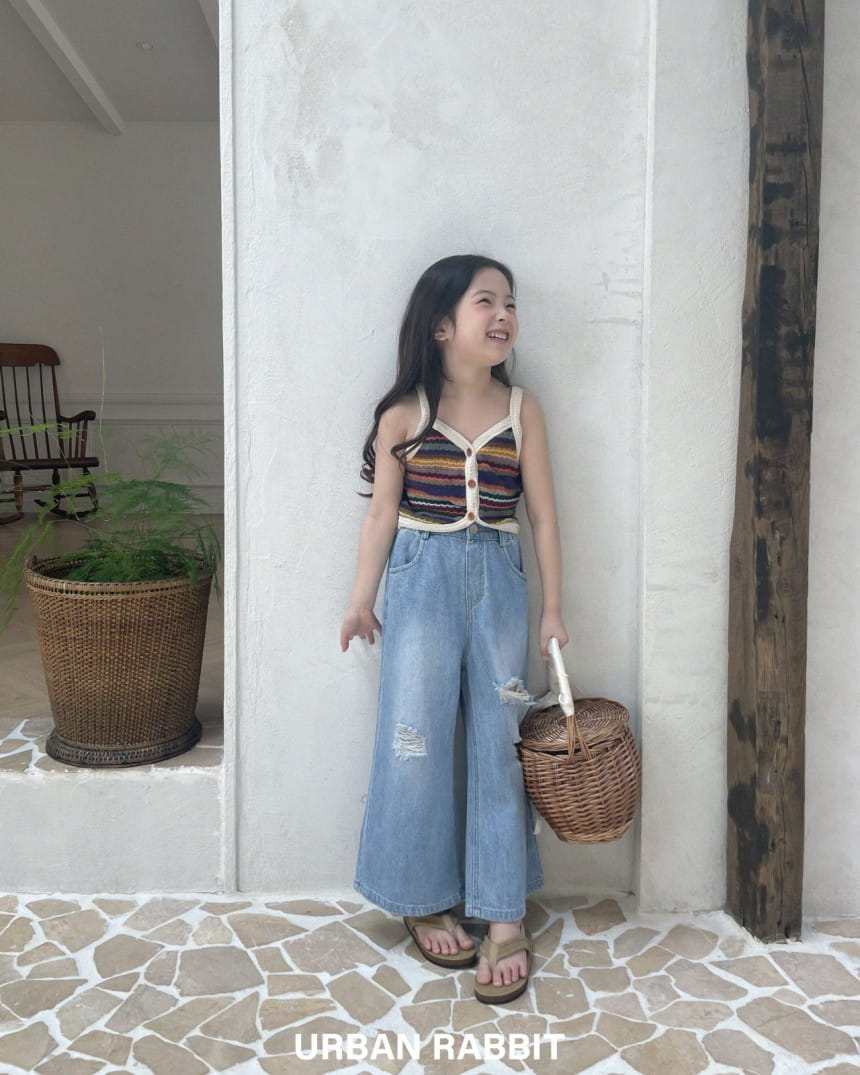 Urban Rabbit - Korean Children Fashion - #Kfashion4kids - Rainbow Vest - 2