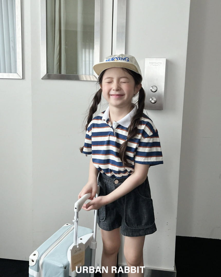 Urban Rabbit - Korean Children Fashion - #Kfashion4kids - Banding Crop Collar Tee - 7
