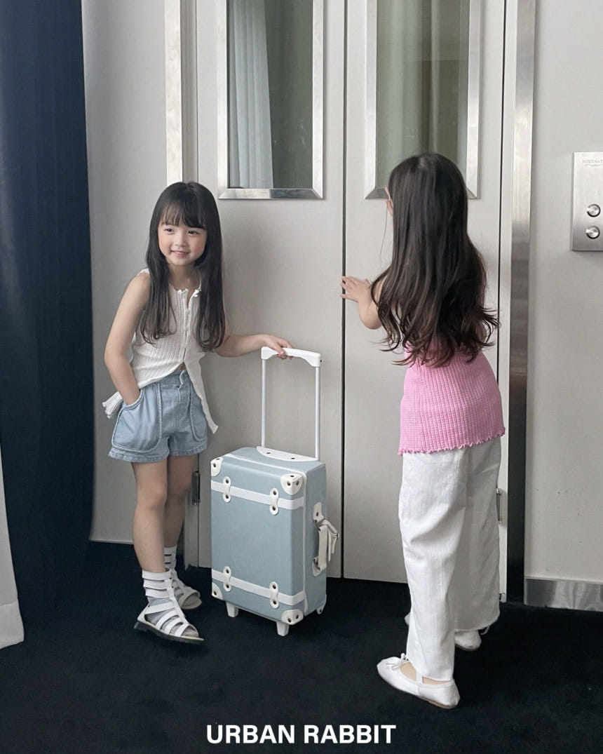 Urban Rabbit - Korean Children Fashion - #childofig - Lux Open Long Sleeveless Tee - 6
