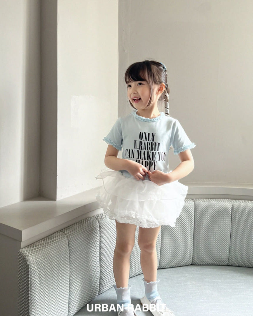 Urban Rabbit - Korean Children Fashion - #childofig - Rabbit Lace Tee - 2