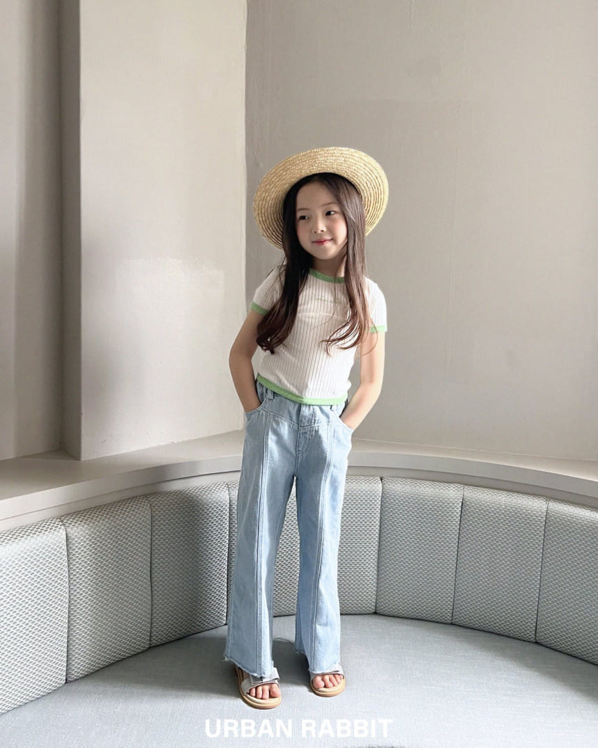 Urban Rabbit - Korean Children Fashion - #childrensboutique - Ice Summer Denim - 5