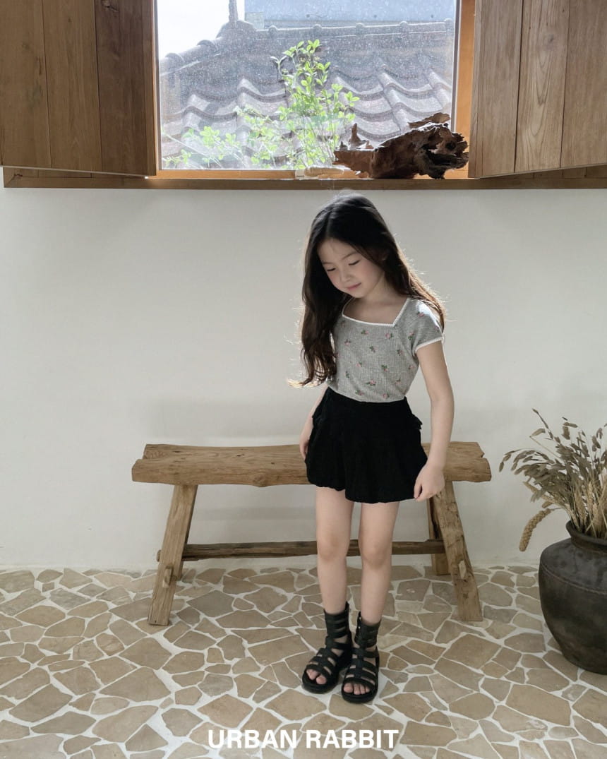 Urban Rabbit - Korean Children Fashion - #designkidswear - Lace Rose Tee - 6