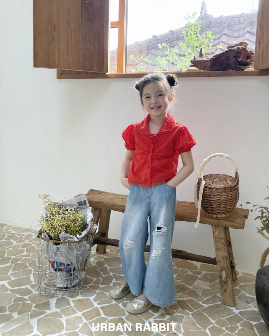 Urban Rabbit - Korean Children Fashion - #discoveringself - Open Vintage Denim - 8