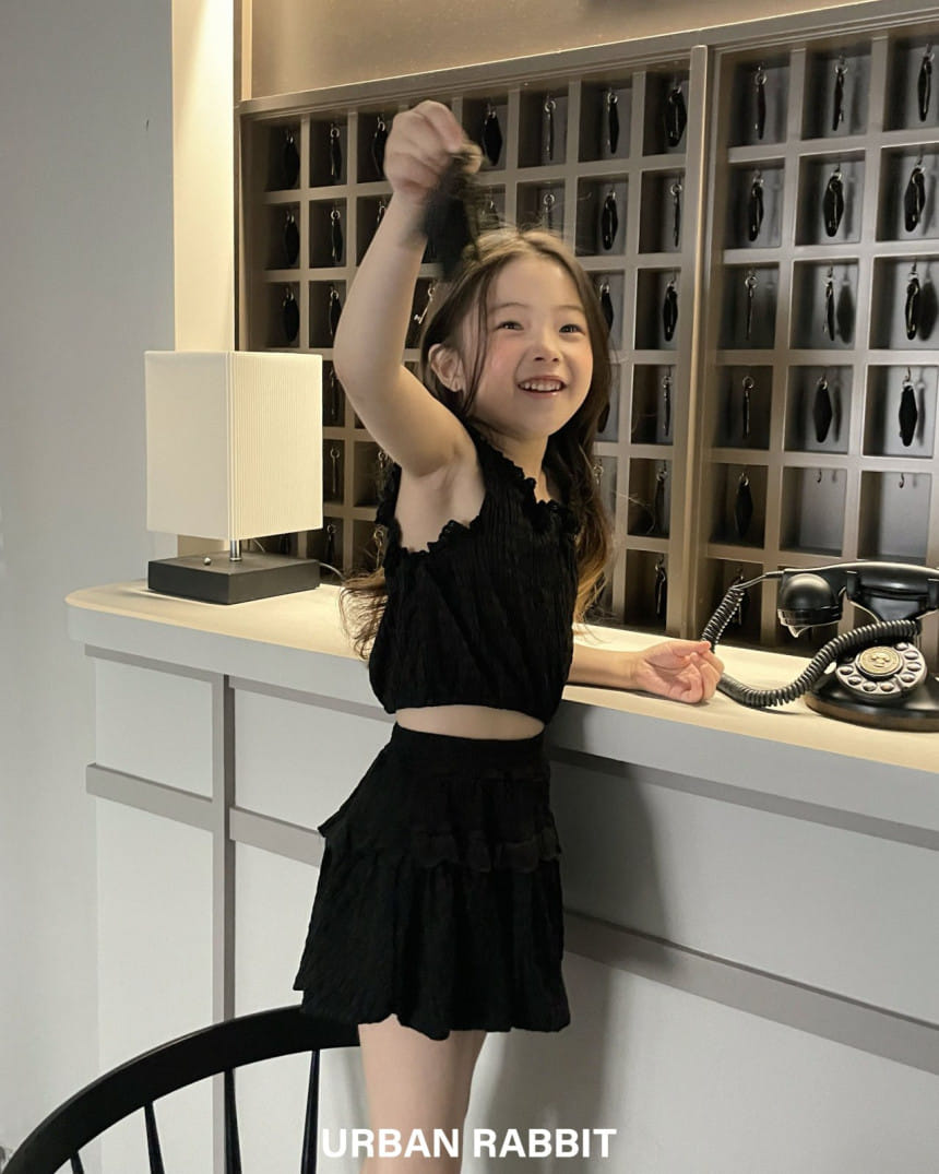 Urban Rabbit - Korean Children Fashion - #discoveringself - Creamy Sleeveless Blanc - 9