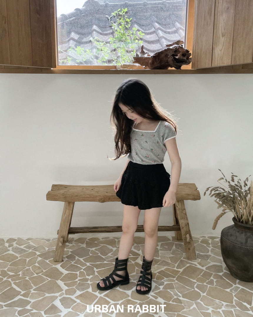 Urban Rabbit - Korean Children Fashion - #discoveringself - Lace Rose Tee - 7