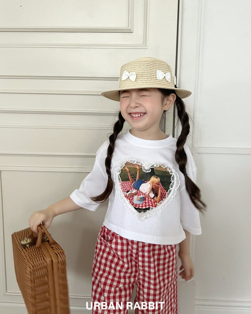 Urban Rabbit - Korean Children Fashion - #discoveringself - Picnic Crop Tee - 3