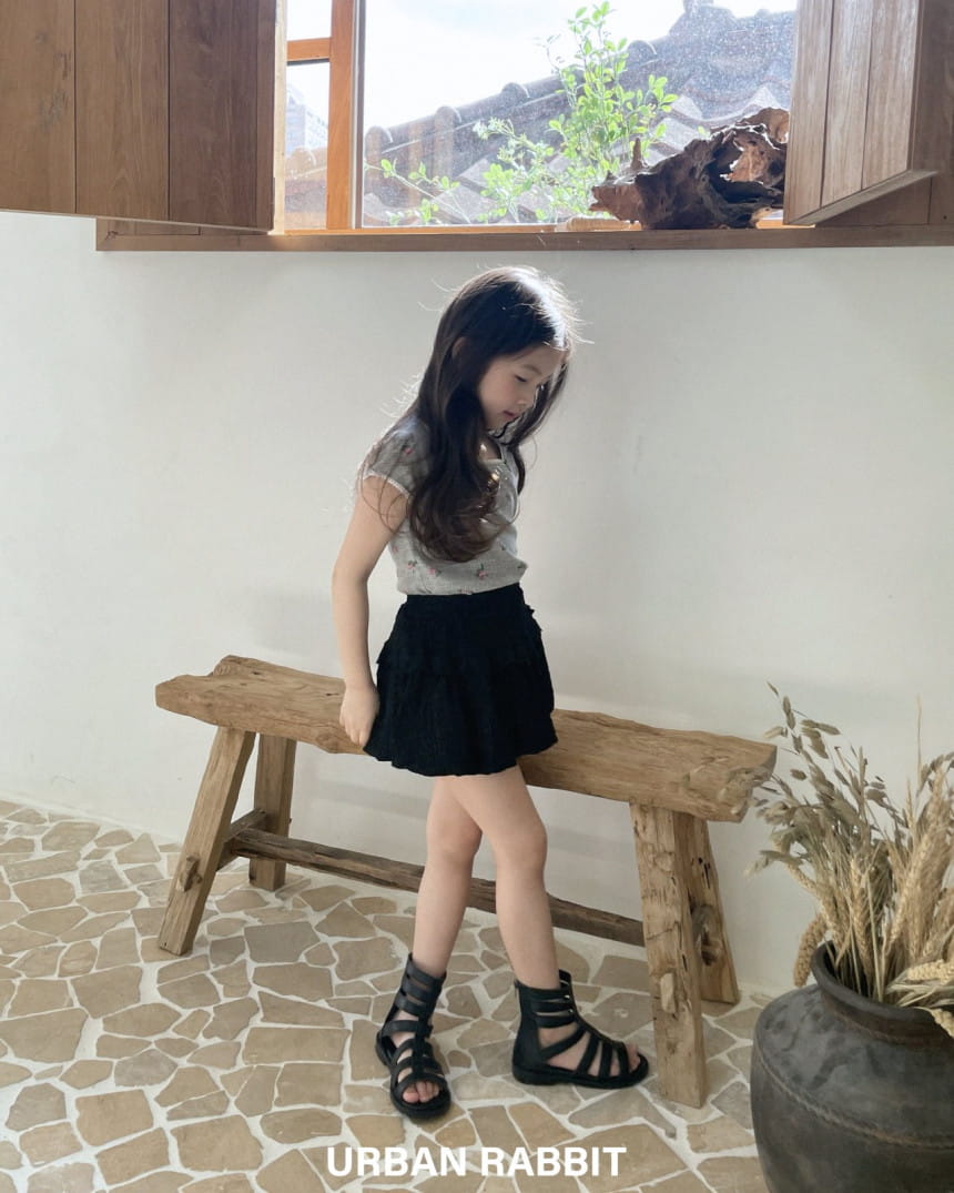 Urban Rabbit - Korean Children Fashion - #fashionkids - Creamy Balloon Skirt - 9
