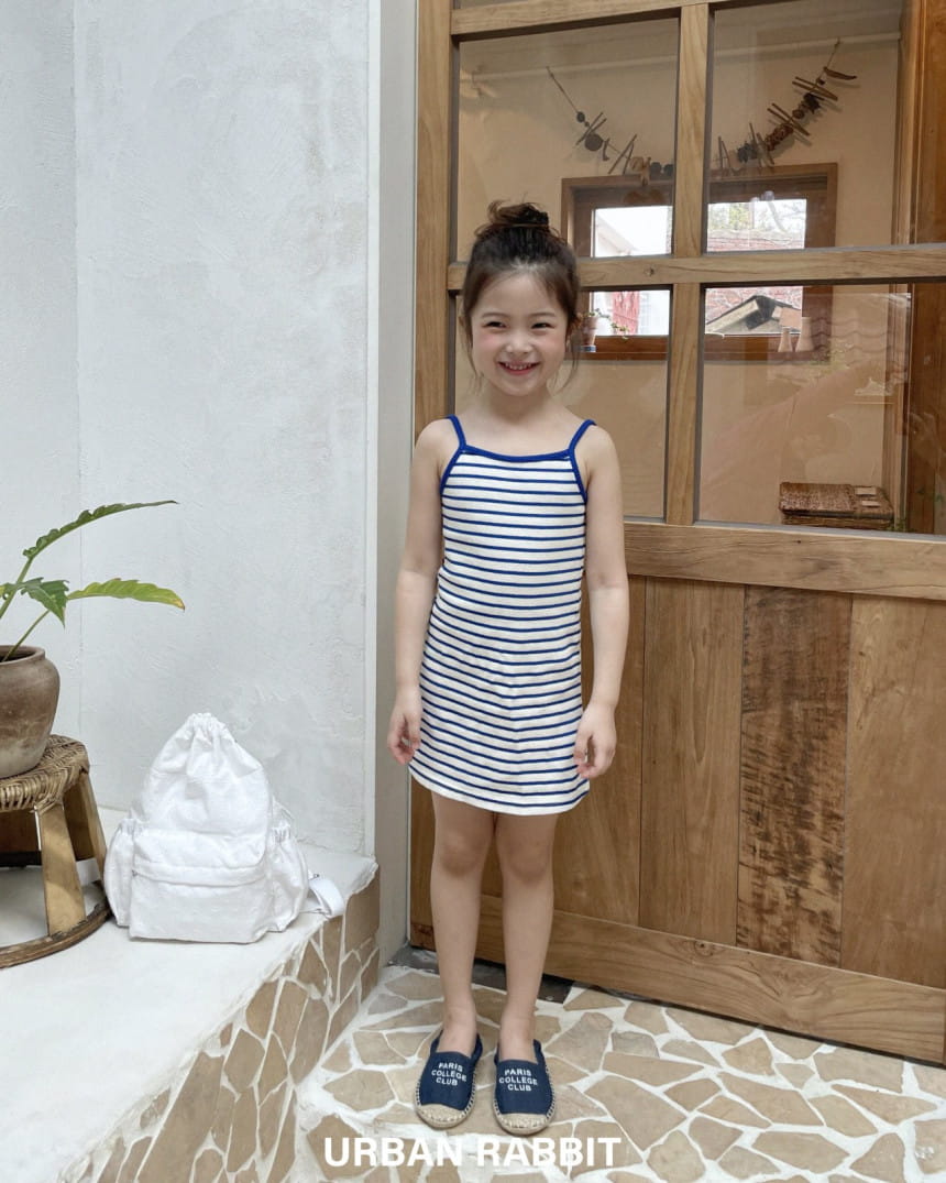 Urban Rabbit - Korean Children Fashion - #kidsshorts - Bodycon Marine One-Piece - 8