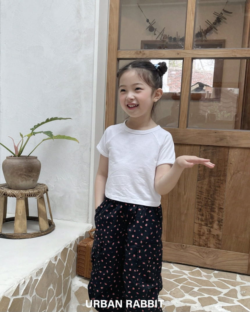 Urban Rabbit - Korean Children Fashion - #kidsstore - Flower Para Suit Pants - 9