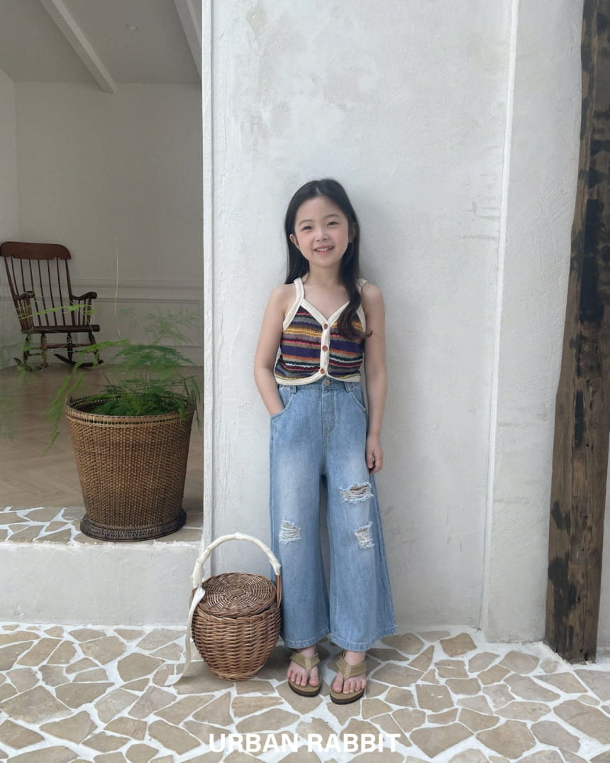 Urban Rabbit - Korean Children Fashion - #littlefashionista - Rainbow Vest - 4