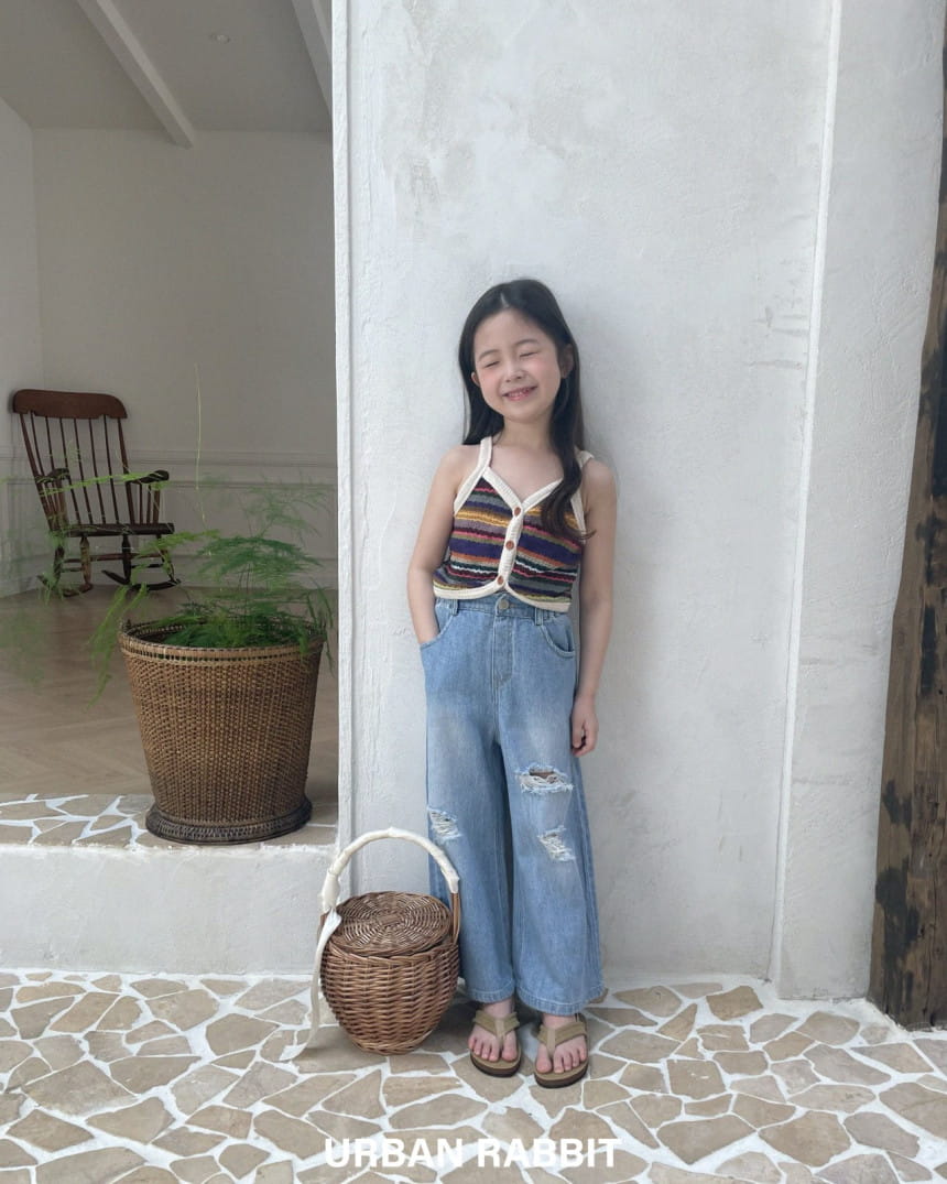 Urban Rabbit - Korean Children Fashion - #minifashionista - Rainbow Vest - 5