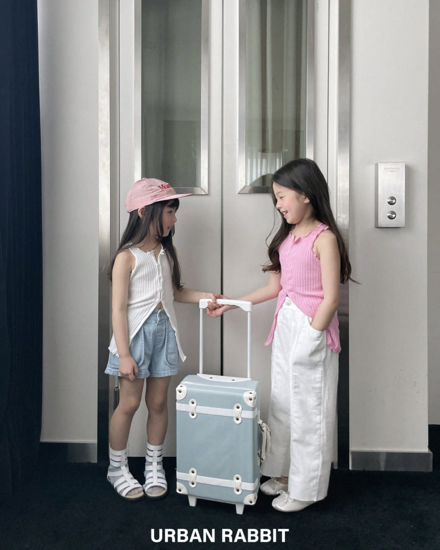 Urban Rabbit - Korean Children Fashion - #magicofchildhood - Lux Open Long Sleeveless Tee - 4