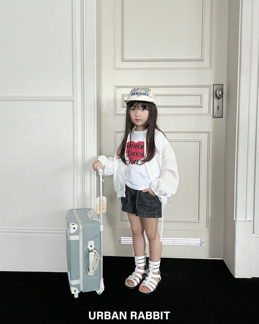 Urban Rabbit - Korean Children Fashion - #minifashionista - Love Cap Sleeve Tee - 7