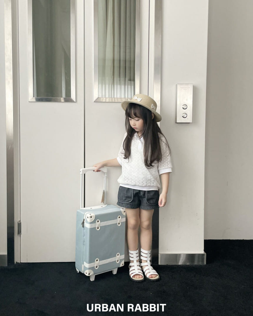 Urban Rabbit - Korean Children Fashion - #minifashionista - Summer Knit Collar Tee - 7