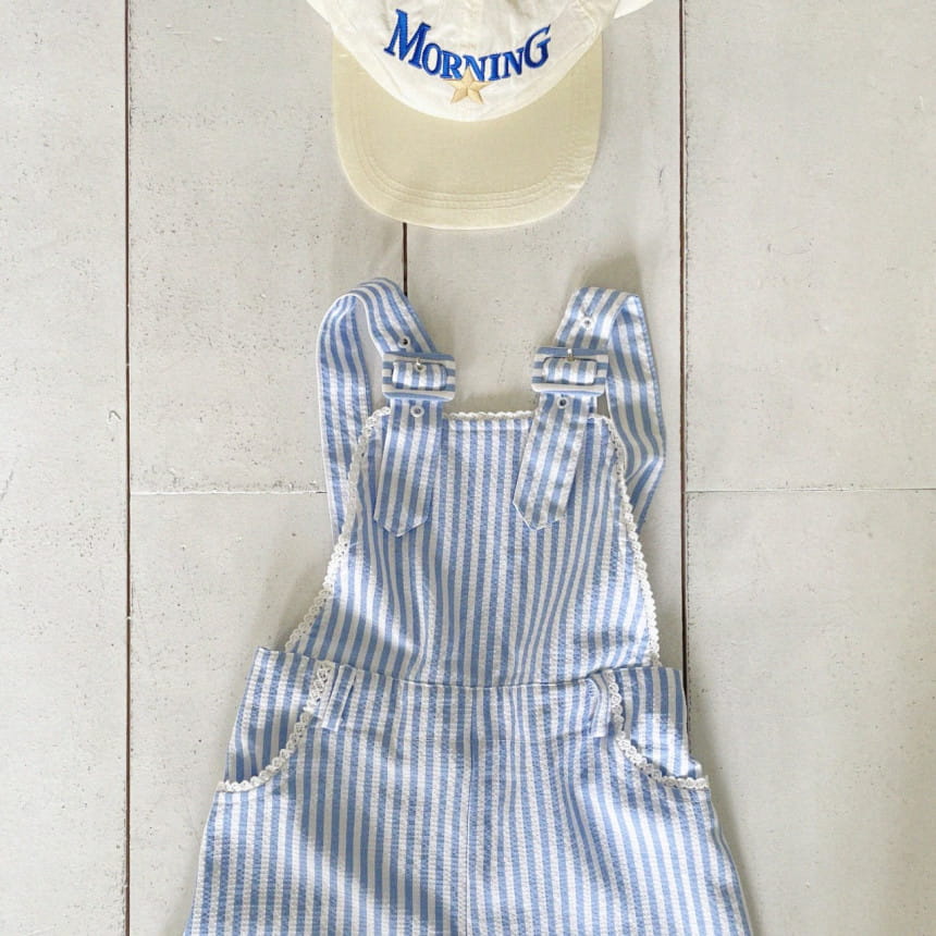 Urban Rabbit - Korean Children Fashion - #prettylittlegirls - Ripple ST Overalls 